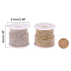 Messing Strass Strassketten&nbsp;CHC-BC0001-02
