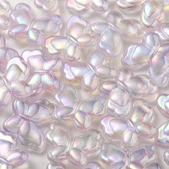 UV-beschichtete leuchtende transparente Acrylperlen&nbsp;OACR-P010-11D