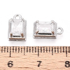 Pendenti in ottone con zirconi cubici&nbsp;KK-T071-49P