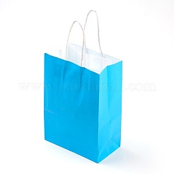 Reine farbige Kraftpapiertüten&nbsp;AJEW-G020-C-01