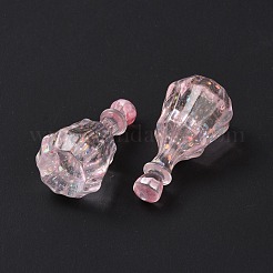 Schnullerflasche Cabochon aus transparentem Harz&nbsp;LS-RESI-E025-06B