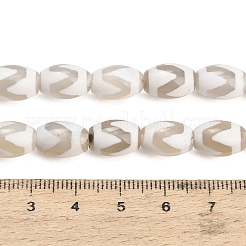 Chapelets de perles de style tibétain&nbsp;GG-CBA4812-C06-8X12MM
