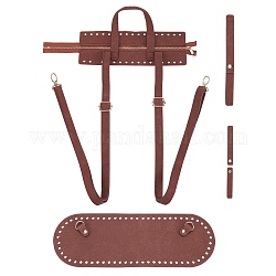 Вязание крючком своими руками, дно сумки из искусственной кожи, для сумки diy craft аксессуары для сумок через плечо, кокосового коричневый, 72x36.5x0.7 см