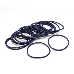 Accessori per capelli della ragazza, filo di nylon legami dei capelli fibra elastica, Supporto ponytail, blu notte, 43mm
