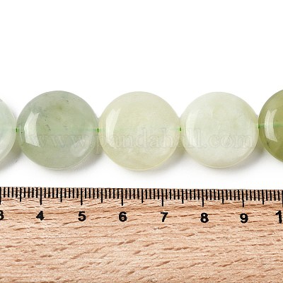 Perles Rondes En Jade Xiuyan Naturel « Raisin » – 6mm Percées – Vert – Lot +25 Pièces