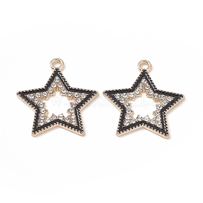 Pendentifs en alliage avec strass&nbsp;FIND-C019-49KCG-03-1