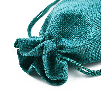 Pochettes en toile de jute&nbsp;ABAG-Q050-10x14-17-1