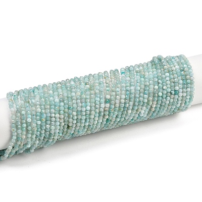 Natur amazonite Perle Stränge&nbsp;G-P279-42-2mm-01-1