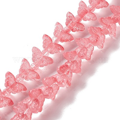 Perle di vetro trasparente filo&nbsp;GLAA-K002-02L-1