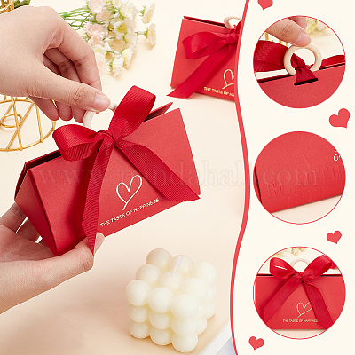 Сумочка из фетра «Санки» упаковка для новогодних подарков, конфет