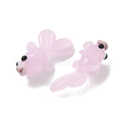 Perles vernissées manuelles&nbsp;LAMP-I024-47B-1