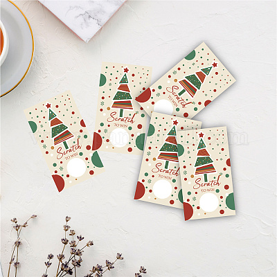 Buy Wholesale China Christmas Scratch Off Paper Card Scratching