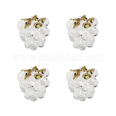 4pcs cuentas de lampwork hechas a mano&nbsp;LAMP-TA0002-24D-1