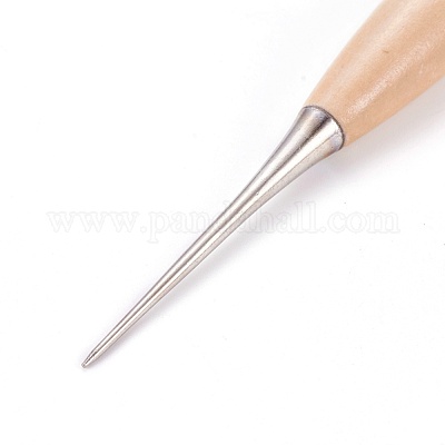 Wholesale Wooden Awl Pricker Sewing Tool 