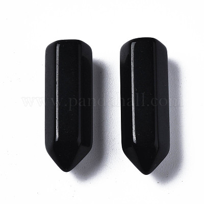 Synthetische schwarze Steinperlen&nbsp;G-S356-06-1
