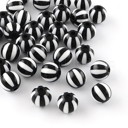 Bande de perles en acrylique opaque X-SACR-R885-16mm-01-1
