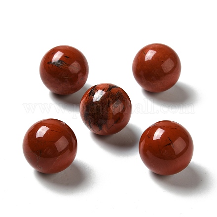 Perles de jaspe rouge naturelle G-A206-02-03-1