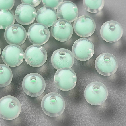 Perles en acrylique transparente TACR-S152-15A-SS2111-1