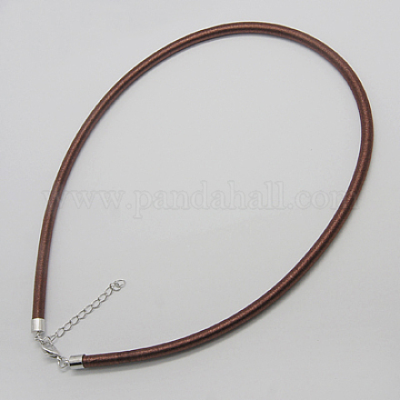 Шелковый шнур ожерелье R28ER091-1