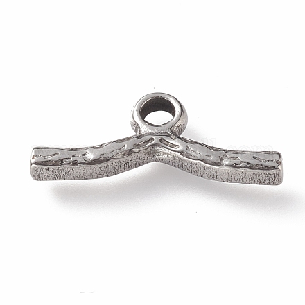 304 Stainless Steel Toggle Clasps Parts STAS-K209-02P-1