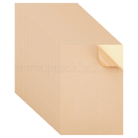 Самоклеящиеся наклейки из крафт-бумаги формата А4 STIC-WH0002-026-1
