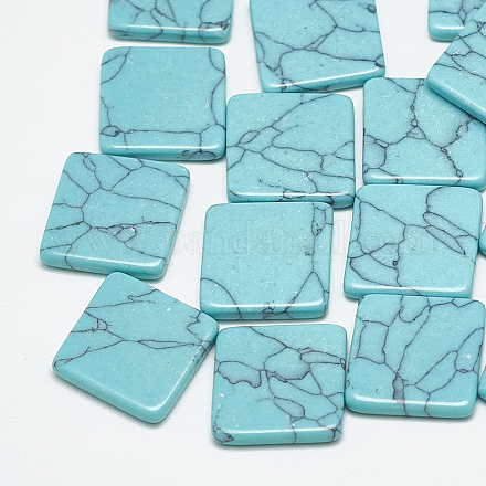 Synthetic Turquoise Cabochons TURQ-S290-44-1