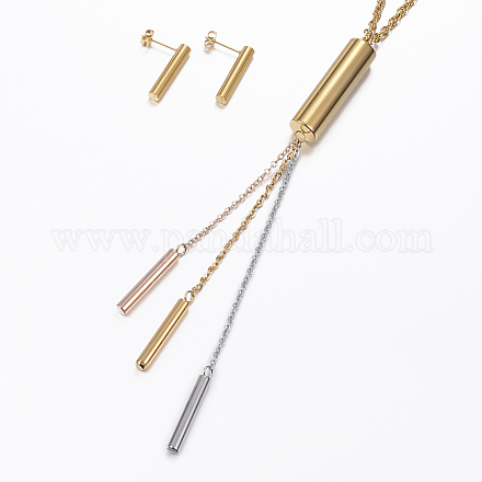 304 acciaio inossidabile impostazioni gioielli  SJEW-L185-01M-1
