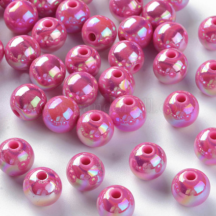 Perles acryliques opaques MACR-S370-D10mm-A13-1