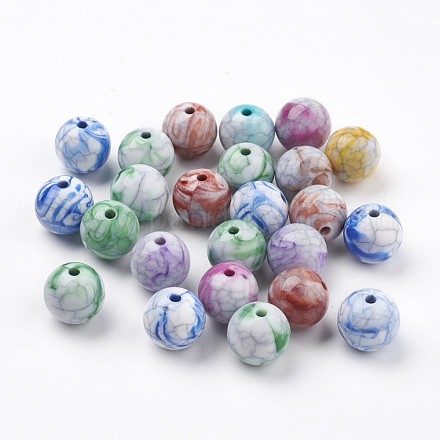 Perles acryliques craquelées MACR-E025-22-14mm-1