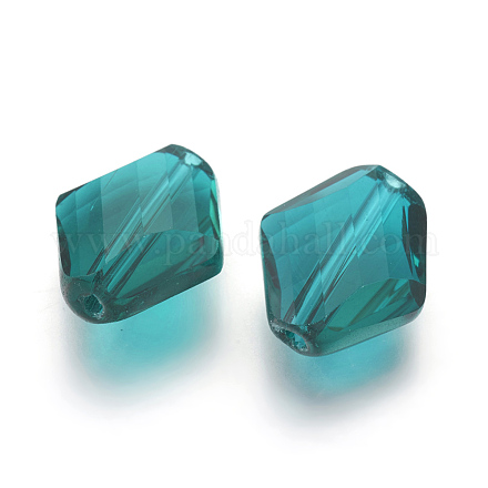Abalorios de cristal austriaco de imitación SWAR-F080-12x14mm-24-1