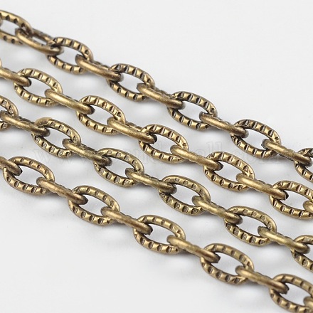 Iron Textured Cable Chains CH-0.9YHSZ-AB-1