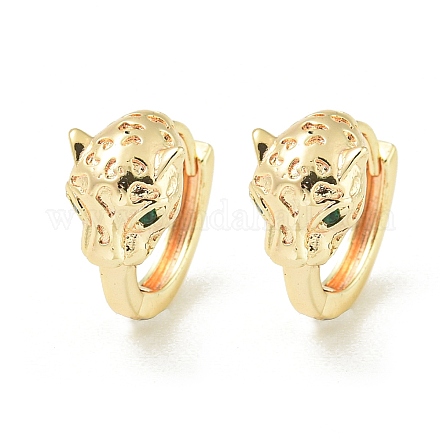 Orecchini a cerchio in ottone&nbsp;EJEW-C112-05G-1