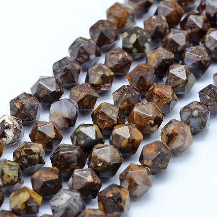 Perles d'opale naturelle brins G-F523-24-6mm-1