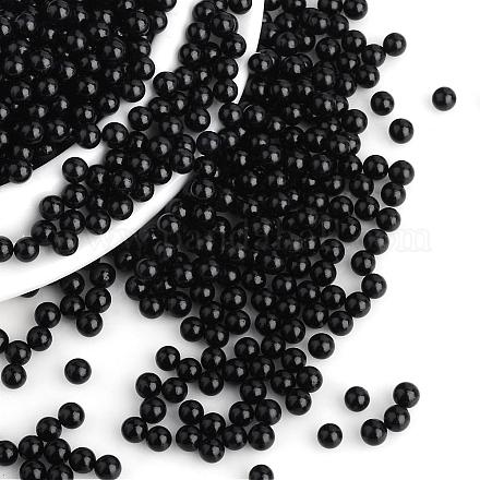 Perles acryliques de perles d'imitation OACR-S011-3mm-Z25-1