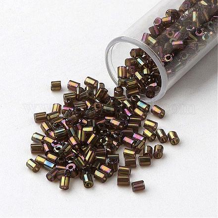 Perles de clairon en verre transparent toho SEED-F001-C2mm-459-1