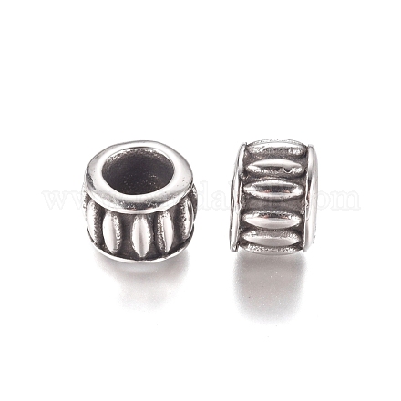 304 perline europei in acciaio inox STAS-D175-01AS-1