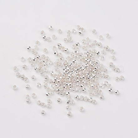 Perles à écraser en laiton  E002-NFS-1