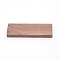 Black Walnut Wood Chip, Hilt Material, Unfinished Wood, Camel, 12.1x4.1x1.1cm