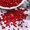 MIYUKI Half TILA Beads, Japanese Seed Beads, 2 Hole, (HTL140) Transparent Red Orange, 5x2.3x1.9mm, Hole: 0.8mm, about 1250pcs/50g