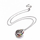 Pride Style 201 Stainless Steel Pendant Necklaces NJEW-F288-06P-2