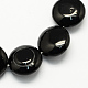 Brins de perles d'onyx noir naturel teint G-S110-02-1