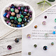 Craftdady 250Pcs 10 Styles Resin Beads RESI-CD0001-18-7