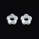 Perles d'imitation perles en plastique ABS X1-OACR-N008-117-2
