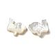 Perles de coquillage blanc naturel BSHE-E026-08-2