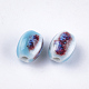 Perles en porcelaine manuelles PORC-S498-07L-2