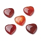 Natural Red Agate Cabochons G-P021-16-2