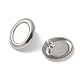 Серьги-гвоздики из нержавеющей стали 304 STAS-A057-01P-2