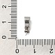 304 ciondolo a forma di spilla con perle a forma di tazza in acciaio inossidabile STAS-D013-03A-P-3