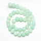Chapelets de perle en jade blanc naturel X-G-R297-10mm-36-2