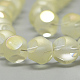 Rainbow Plated Transparent Glass Beads Strands EGLA-R108-4mm-B04-2